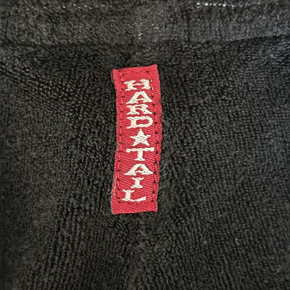 Black Hard Tail Drawstring Shorts Girls Small - EUC - Picture 4 of 5